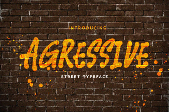 Agressive Font: A Versatile Choice for Creative and Practical Use