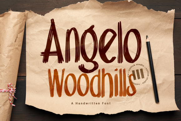 Angelo Woodhills: A Simple and Versatile Display Font That Elevates Your Designs