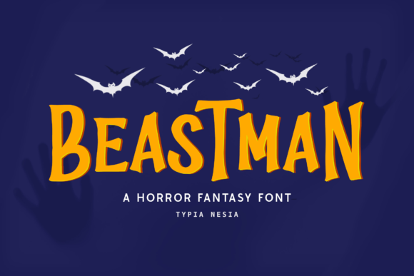 Beastman: A Unique Display Font for Creative Expression