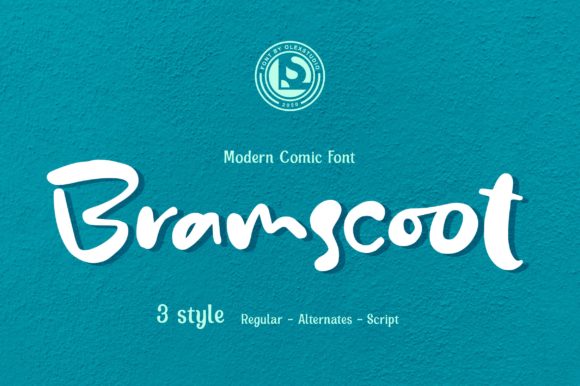 Bramscoot: A Playful Font for Creative Projects and Everyday Use