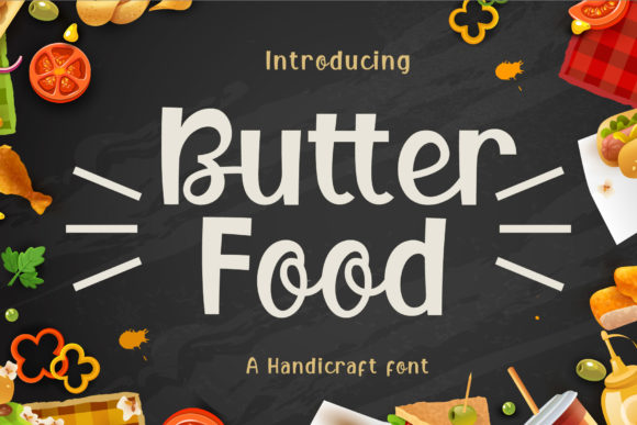 Butter Food: A Font That Adds Joy to Your Designs
