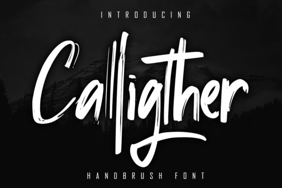 Calligther: A Bold Statement in Typography
