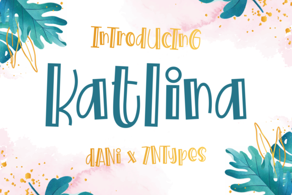 Katlina: A Versatile Display Font for Creative Expression