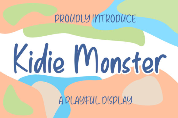 Kidle Monster: A Friendly Font That Brings Joy to Every Project