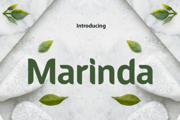 Marinda: A Simple and Bold Display Font for Modern Design