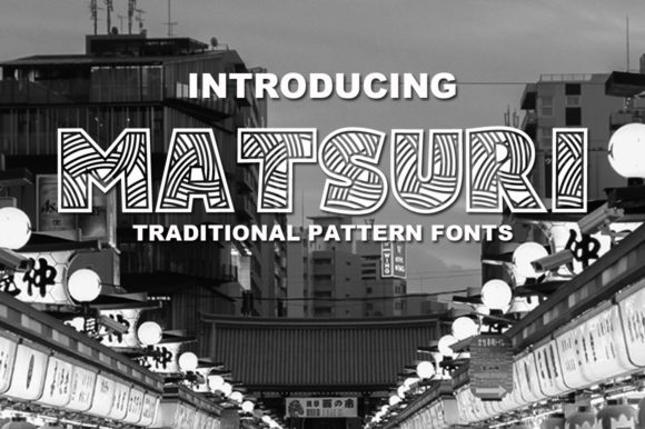 Matsuri: A Joyful Display Font for Creative Design