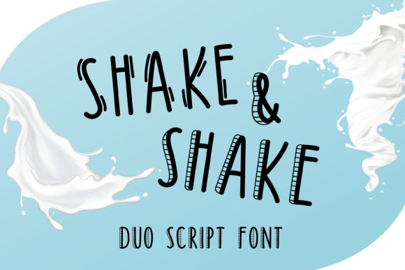 Shake Shake: A Simple and Neat Lettered Display Font for Modern Creativity