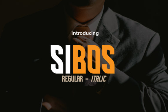 Sibos: The Bold and Chunky Display Font That Elevates Your Designs
