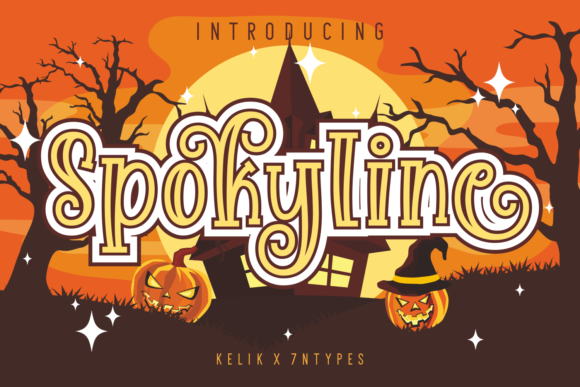 Spokyline: A Playful Font for Creative Expression