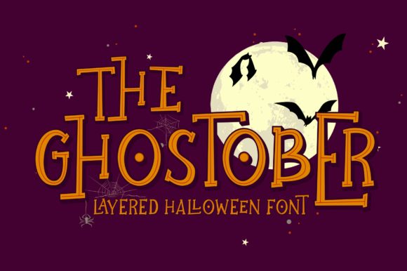 The Ghostober: A Spooky Font That Elevates Halloween-Themed Designs